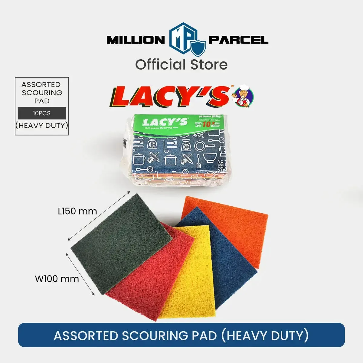 Lacy’s Assorted Sponge & Scourer | Soap Pads | Scrub Pads
