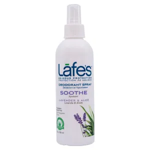 Lafe's  Lavender   Aloe (Soothe) Deodorant Spray - 4 oz. 3 pack