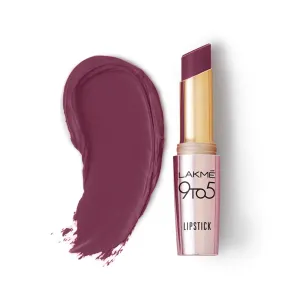 Lakme 9TO5 Primer   Matte Lip Color MM2 Garnet Punch, 3.6 g