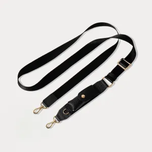 Lana Lipstick Strap Only - Black/Gold