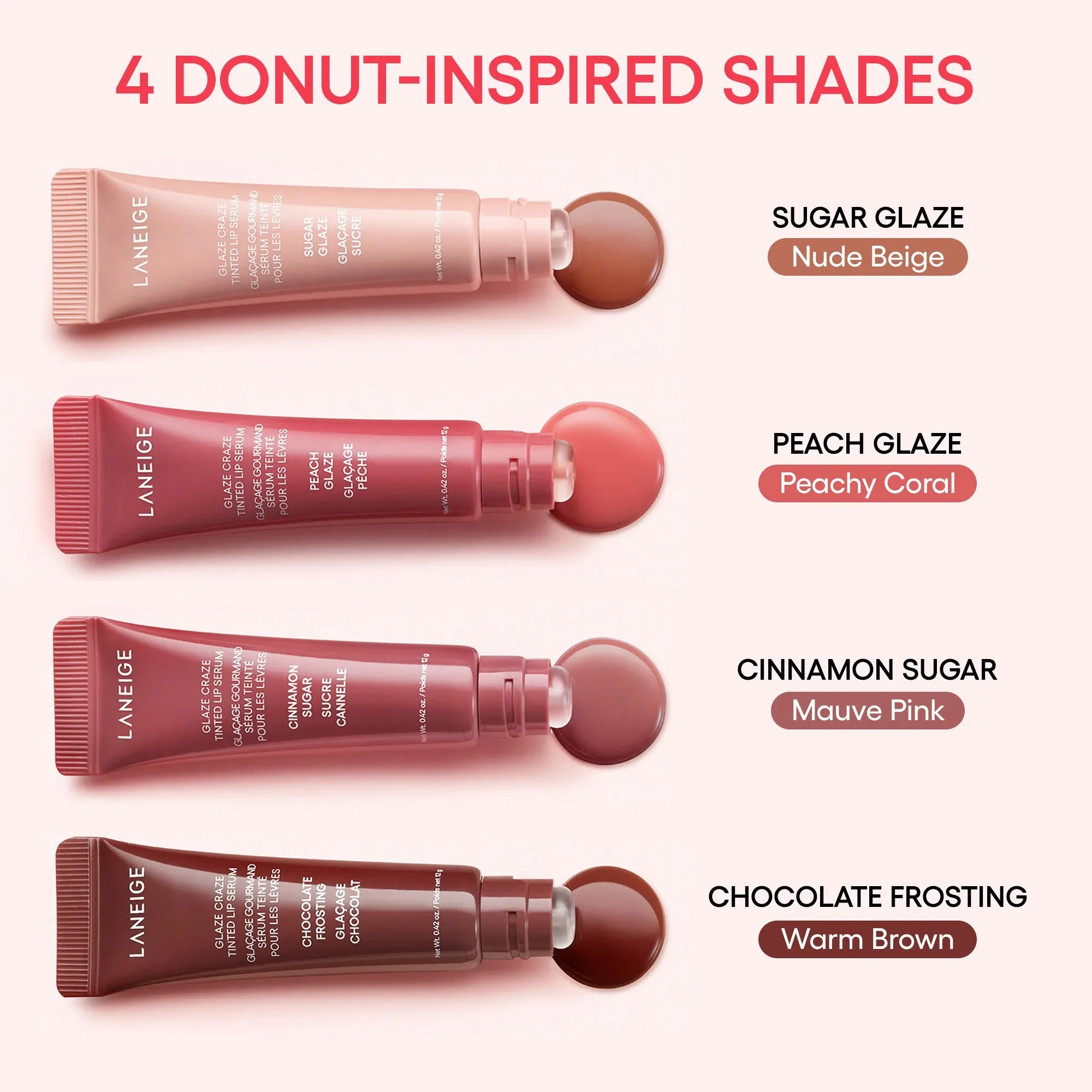 Laneige - Glaze Craze Tinted Lip Serum - Cinnamon Sugar