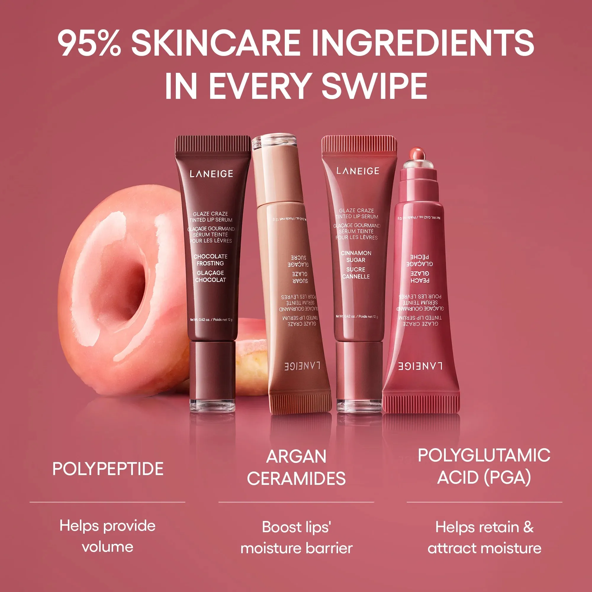 Laneige - Glaze Craze Tinted Lip Serum - Cinnamon Sugar