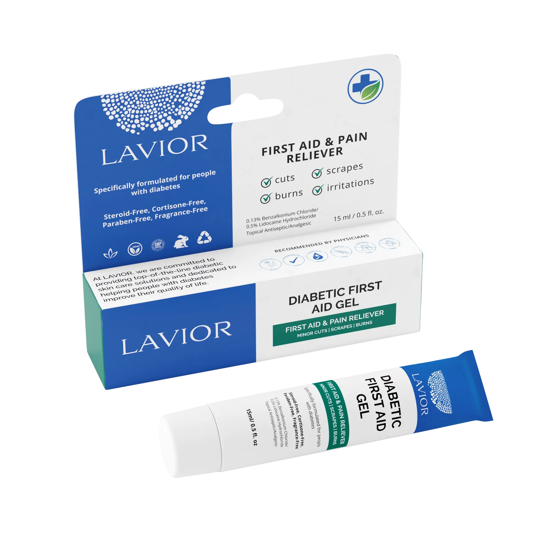 Lavior Diabetic First Aid Gel