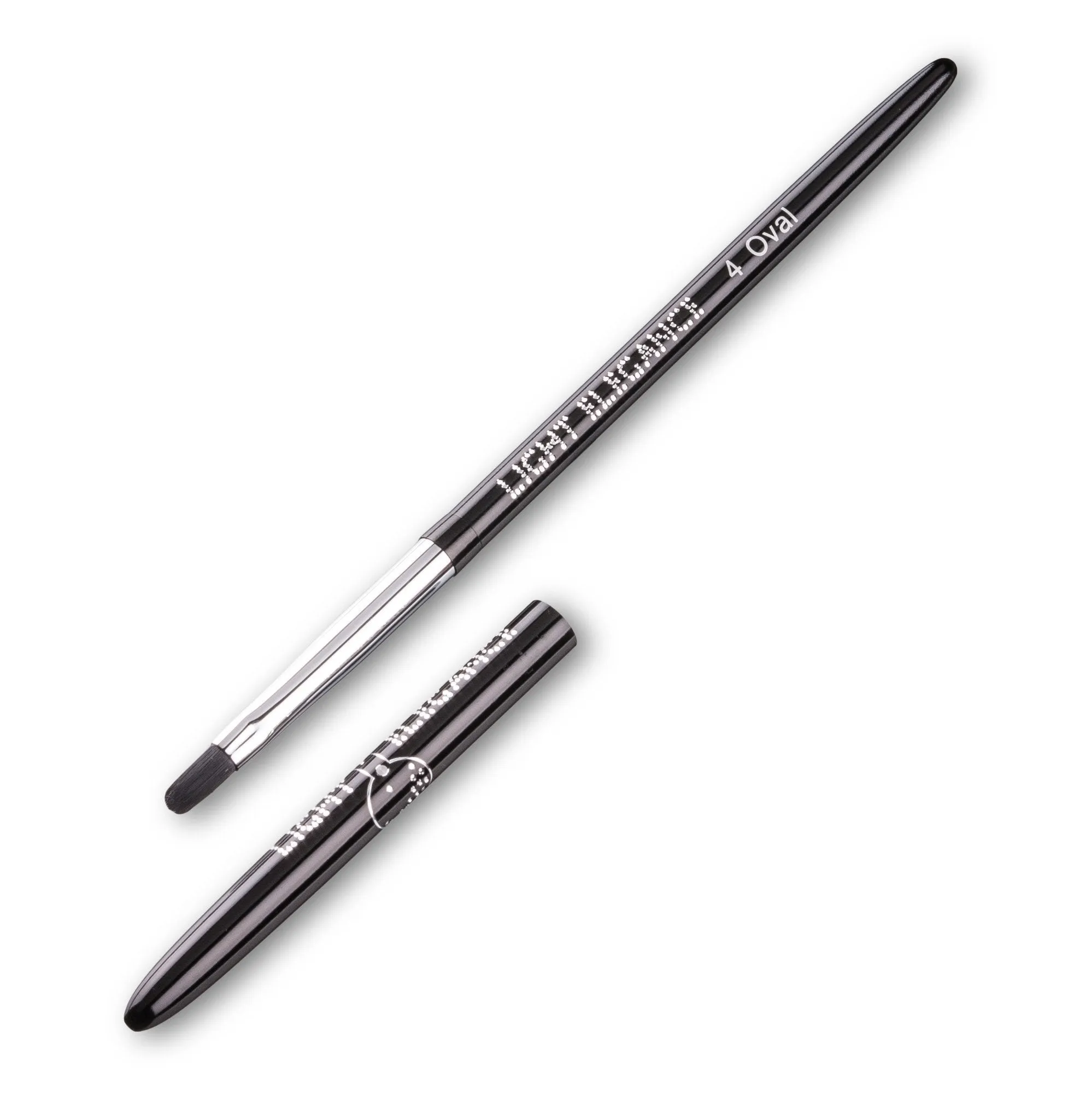 LE Brush | Black Bling Gel | #4 Oval
