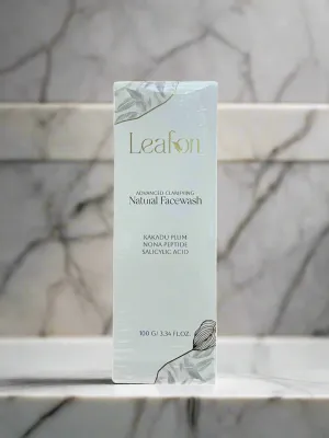 Leafon Skincare Advanced Clarifying Natural Facewash