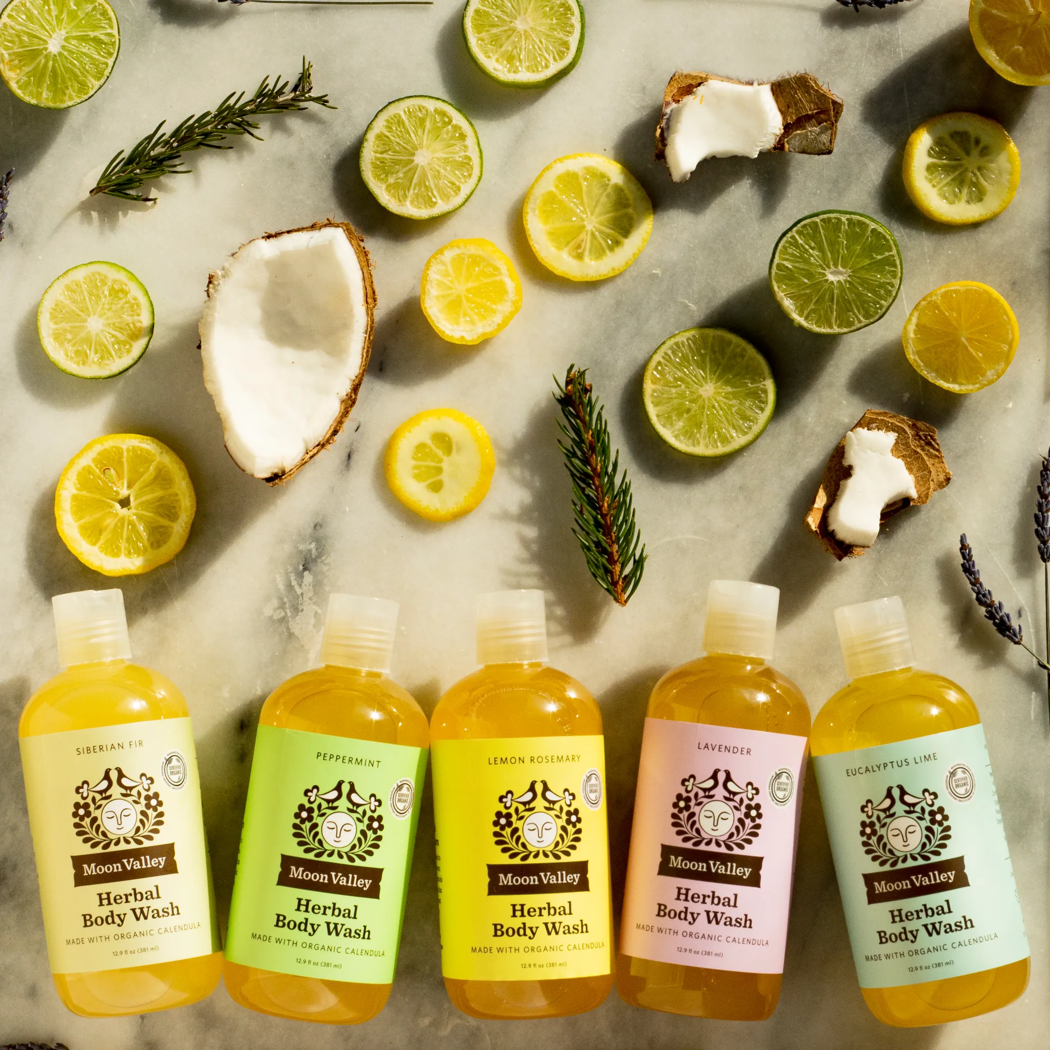 Lemon Rosemary Herbal Body Wash
