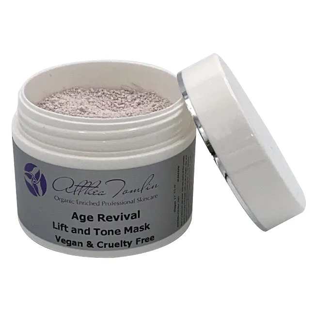 Lift and Tone Skincare Vegan Clay Face Mask