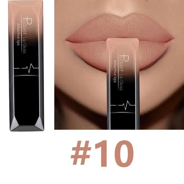 Lip Gloss Lipstick Lip Red  Tint 21 Colors Women Fashion Makeup Gift