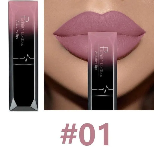 Lip Gloss Lipstick Lip Red  Tint 21 Colors Women Fashion Makeup Gift
