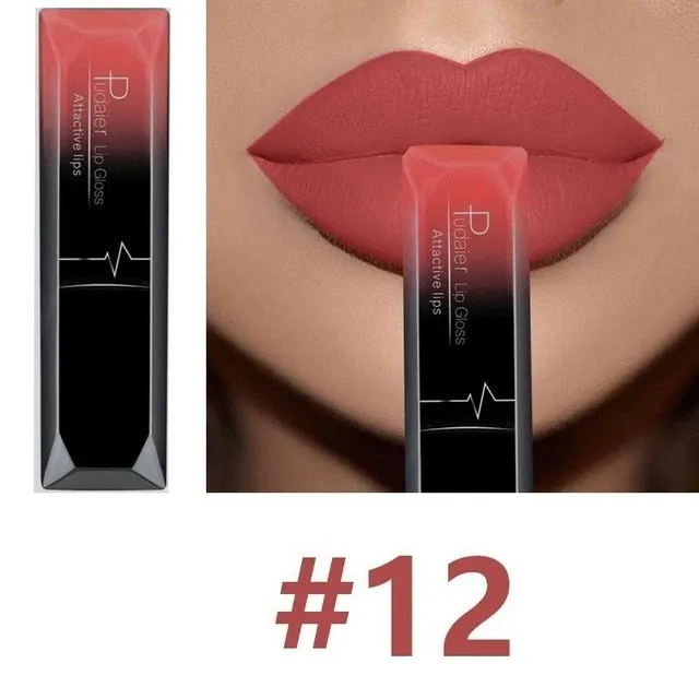 Lip Gloss Lipstick Lip Red  Tint 21 Colors Women Fashion Makeup Gift