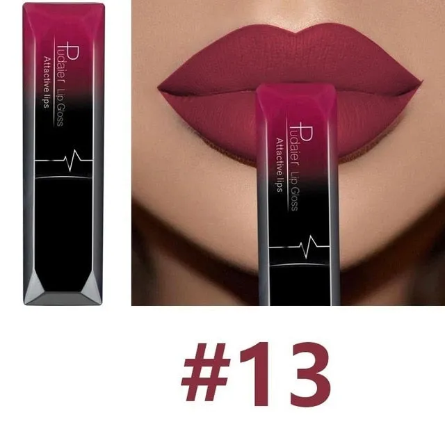 Lip Gloss Lipstick Lip Red  Tint 21 Colors Women Fashion Makeup Gift