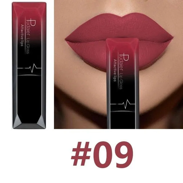 Lip Gloss Lipstick Lip Red  Tint 21 Colors Women Fashion Makeup Gift
