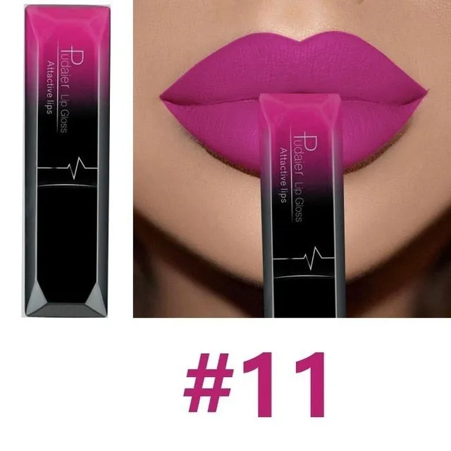 Lip Gloss Lipstick Lip Red  Tint 21 Colors Women Fashion Makeup Gift