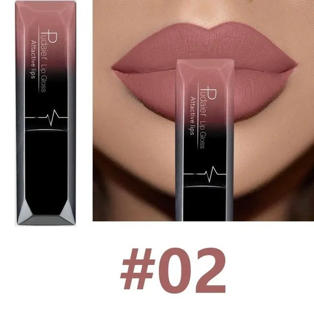 Lip Gloss Lipstick Lip Red  Tint 21 Colors Women Fashion Makeup Gift