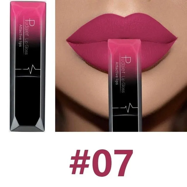 Lip Gloss Lipstick Lip Red  Tint 21 Colors Women Fashion Makeup Gift