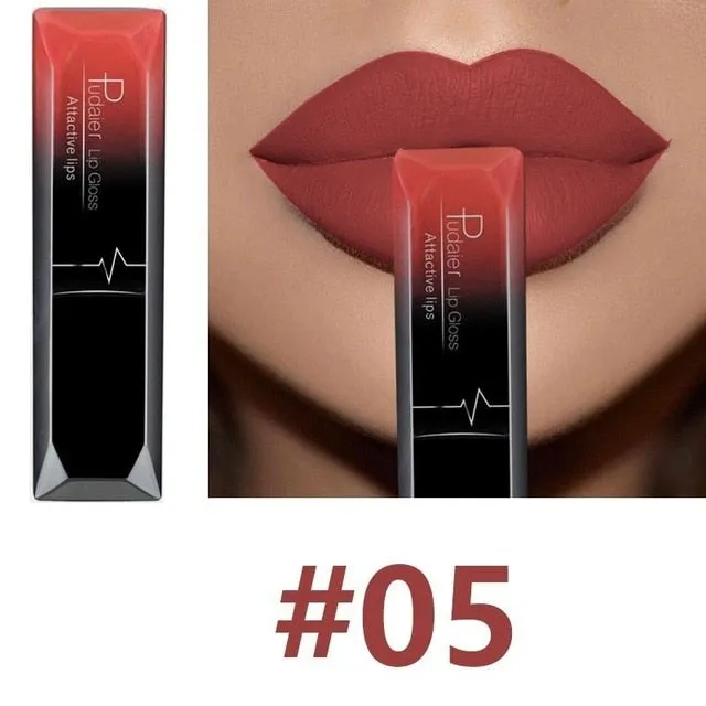 Lip Gloss Lipstick Lip Red  Tint 21 Colors Women Fashion Makeup Gift