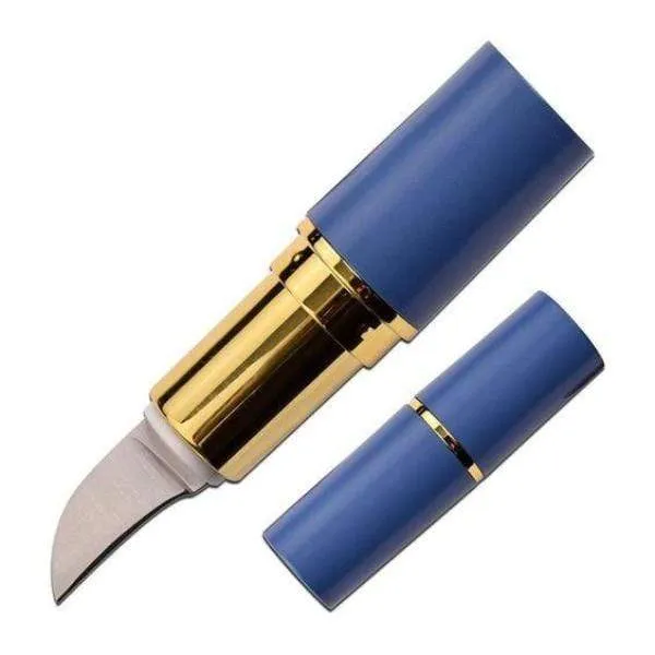Lipstick Hidden Self-Defense Knife