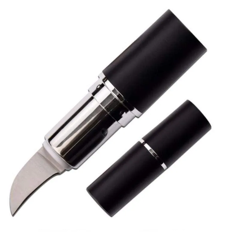 Lipstick Hidden Self-Defense Knife