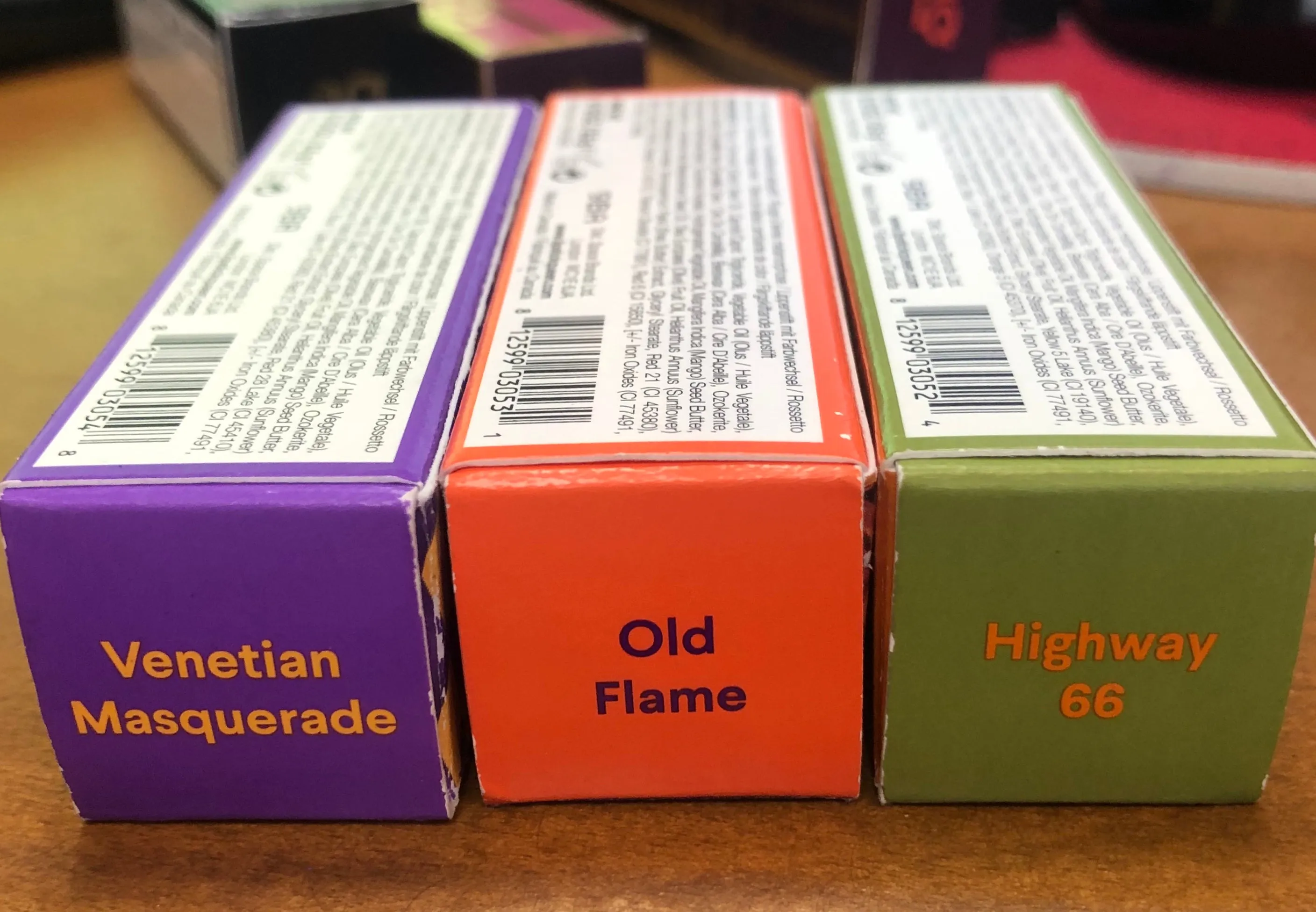 Lipstick Queen Old Flame,venetian,highway66, new in boces authentic 100% 3 lipstic