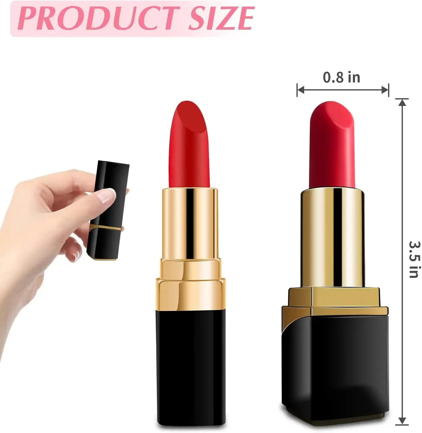 Lipstick Vibe 10 Vibration Modes Mini Lipstick Vibrator