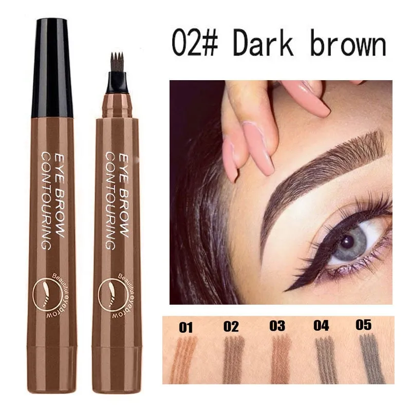 Liquid Waterproof Eyebrow Pencil Tattoo