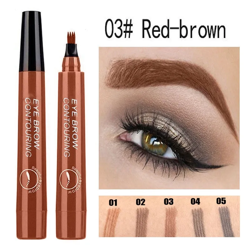 Liquid Waterproof Eyebrow Pencil Tattoo