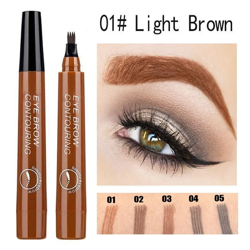Liquid Waterproof Eyebrow Pencil Tattoo