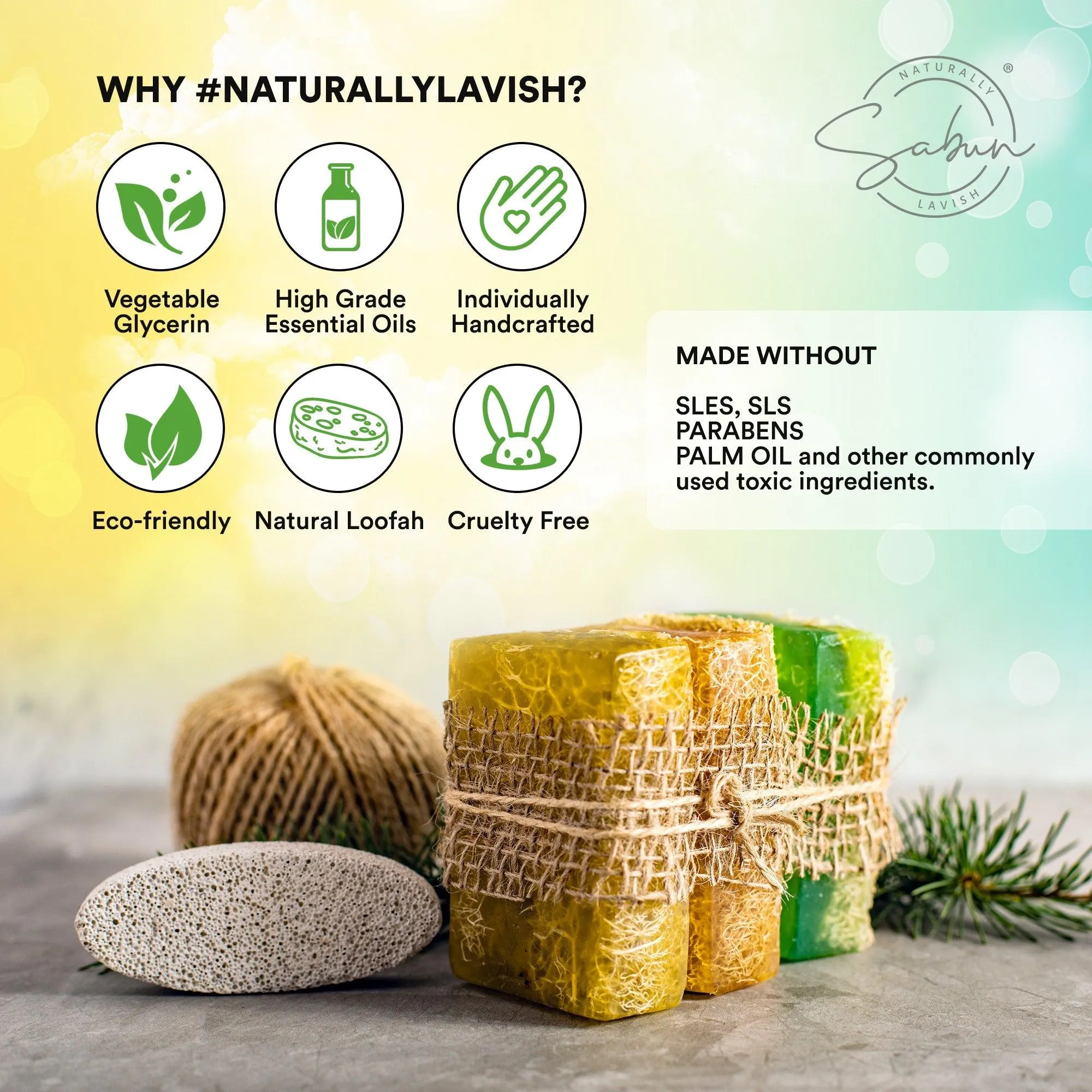 Lone Pine Peak Loofah Soap