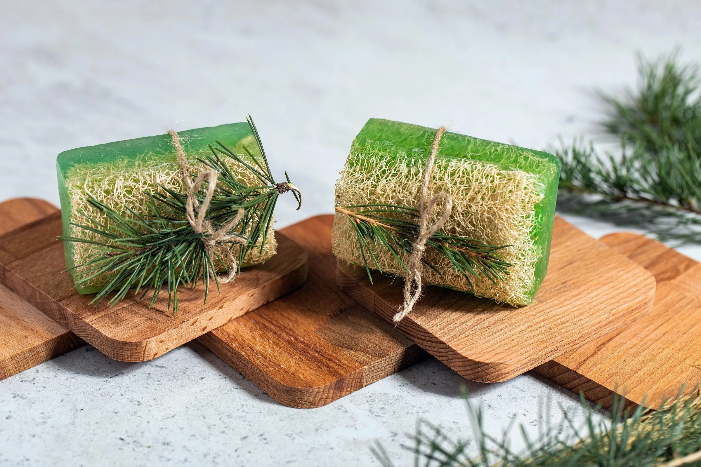Lone Pine Peak Loofah Soap