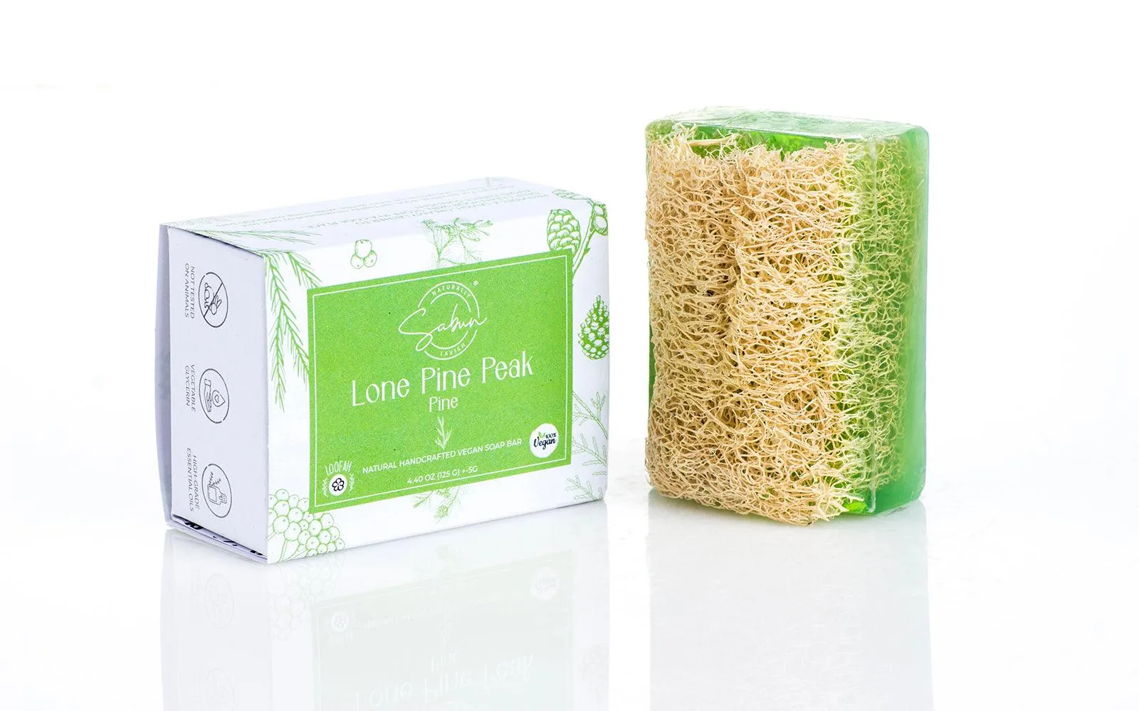 Lone Pine Peak Loofah Soap