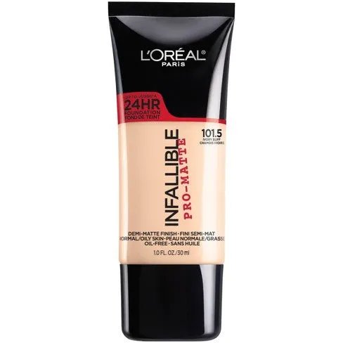Loreal Infallible Pro-Matte Foundation, Ivory Buff #101.5