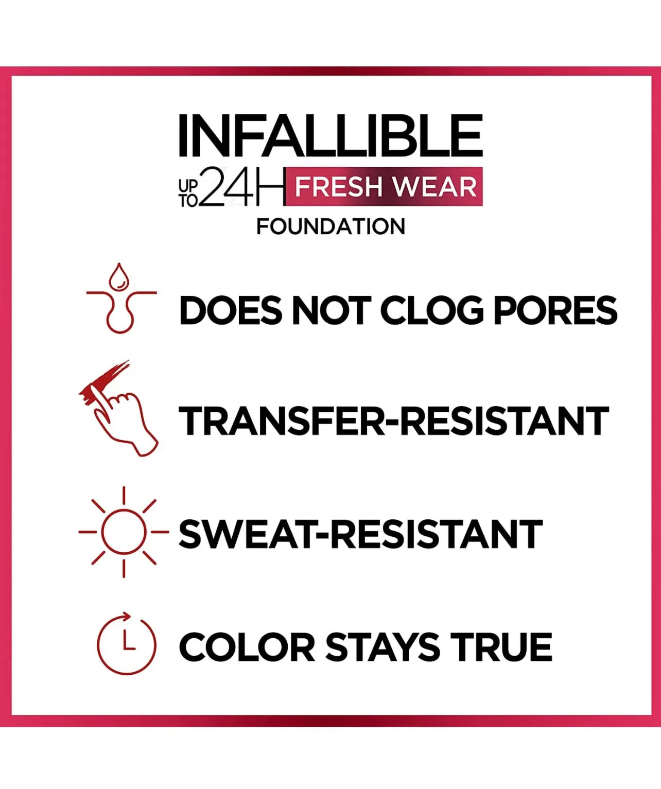L'oreal Paris Makeup Infallible Up To 24 Hour Fresh Wear Foundation (405 Porcelain)