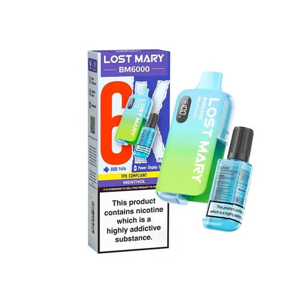 Lost Mary Bm6000 Menthol 20MG