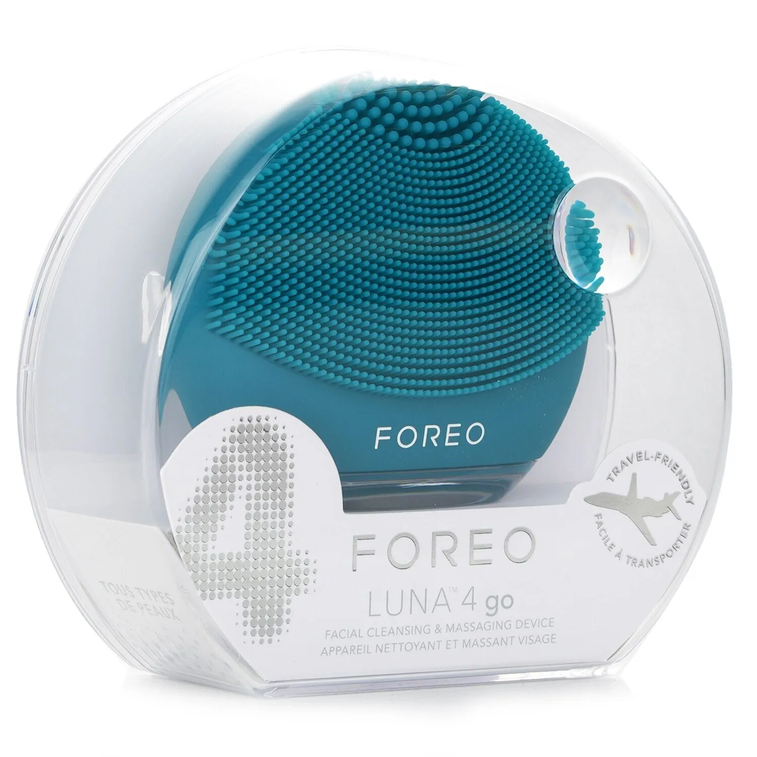 Luna 4 Go Facial Cleansing & Massaging Device - #Evergreen