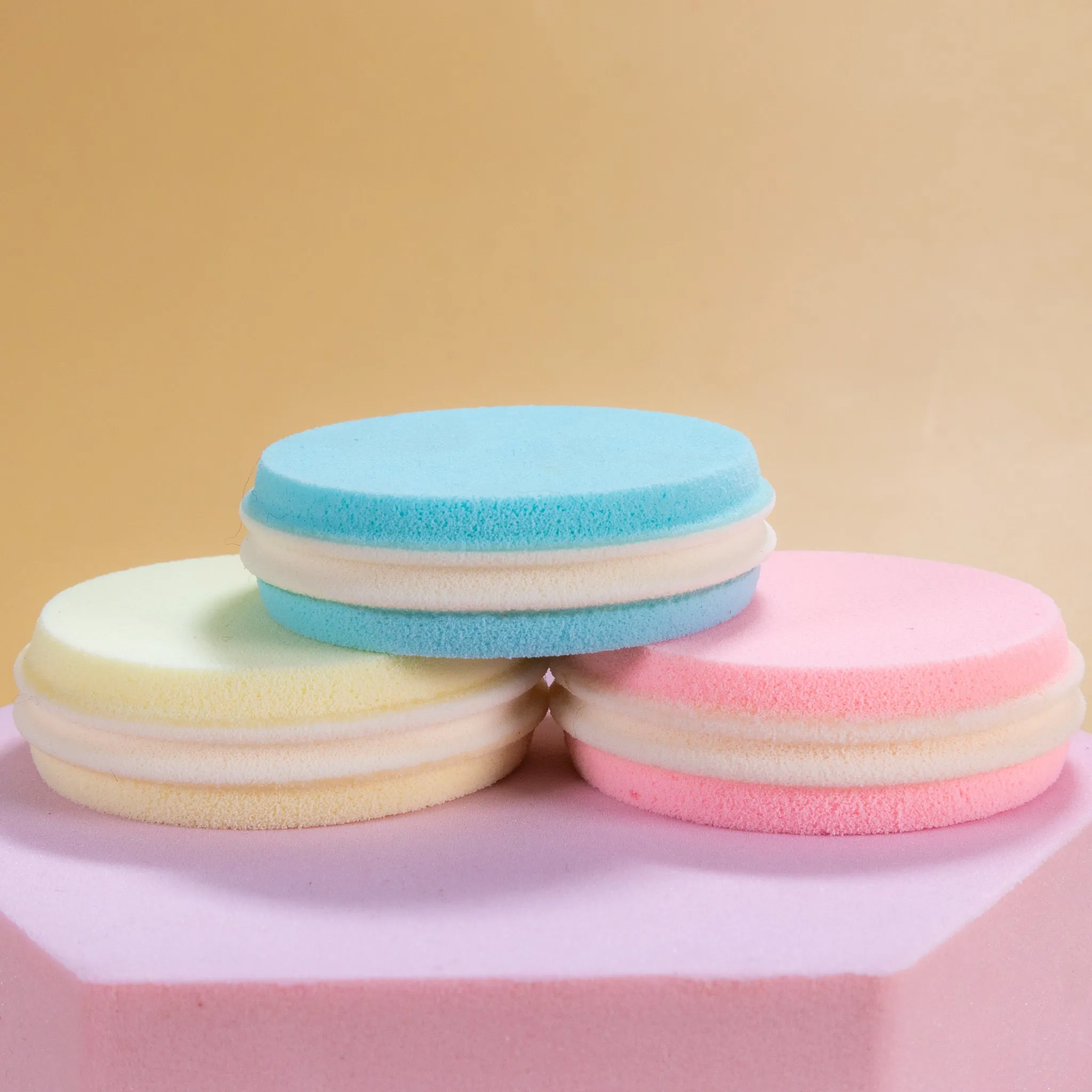 Macaron Sponge Set