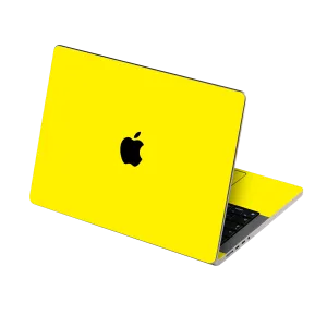 MacBook PRO 16" (2021) GLOSSY Lemon Yellow Skin