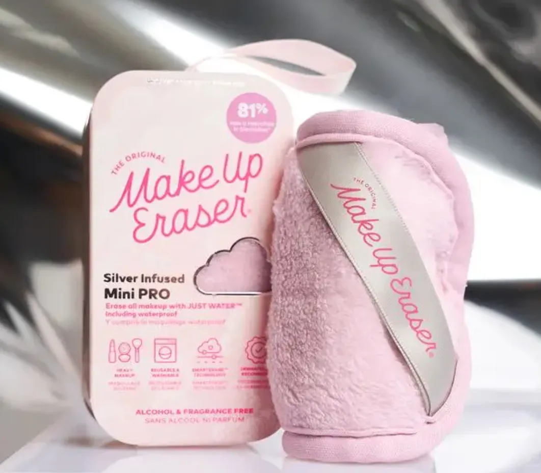 MakeUp Eraser - Silver Infused Mini Pro MakeUp Eraser | Acne Prone Skin