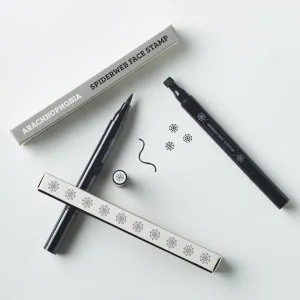 Makeup Spiderweb Stamp and Eyeliner, Arachnophobia