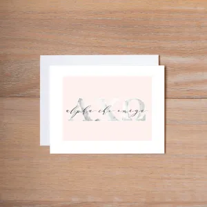 Marble & Blush Sorority Note Cards