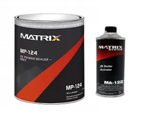 MATRIX 2K PRIMER SEALER W/QT HARDENER 4:1 MP 121/124/127