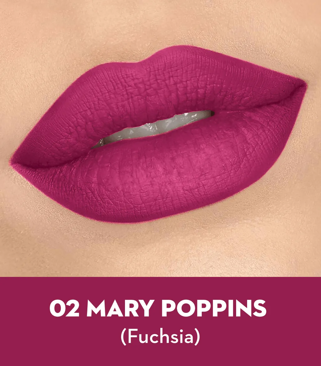 Matte As Hell Crayon Lipstick - 02 Mary Poppins