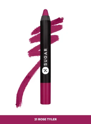 Matte As Hell Crayon Lipstick - 21 Rose Tyler