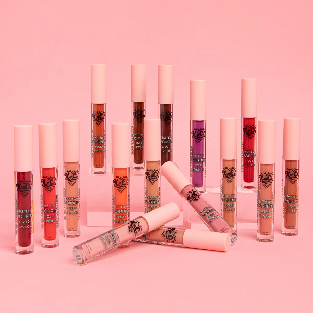 MATTELY POPPIN LIQUID LIPSTICK - 07 Yaass