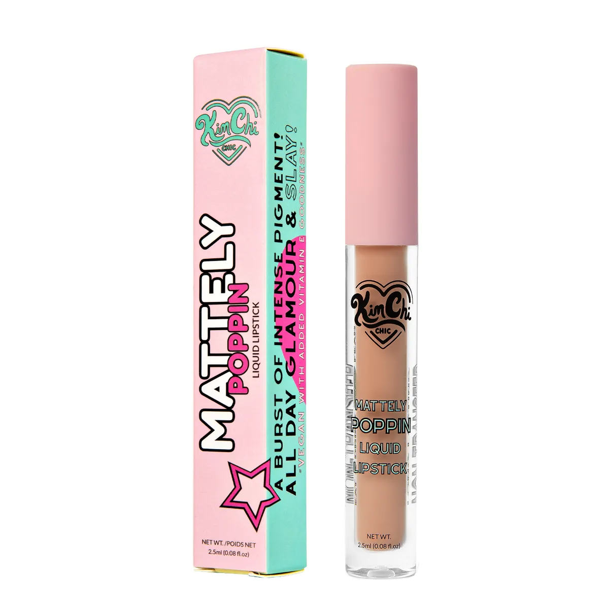 MATTELY POPPIN LIQUID LIPSTICK - 07 Yaass