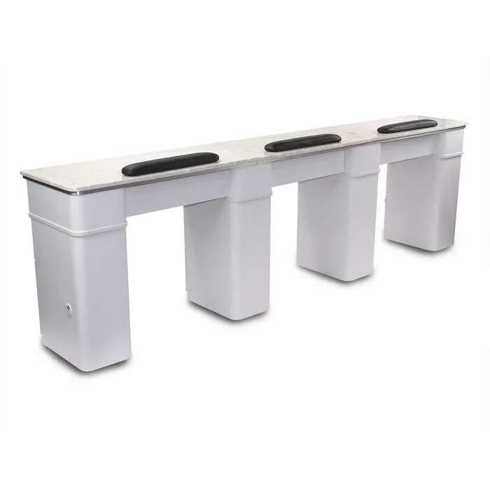 Mayakoba Sonoma Triple Manicure Table