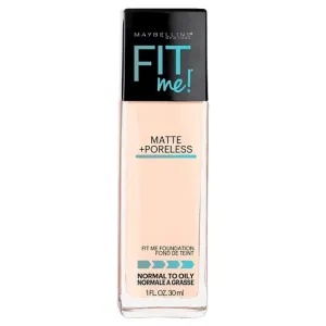 Maybelline FIT ME! Matte   Poreless Foundation, Natural Ivory #112