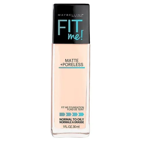Maybelline FIT ME! Matte   Poreless Foundation, Natural Ivory #112