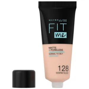 Maybelline Fit Me Matteporeless 128 Warm Nude Foundation 30 GM