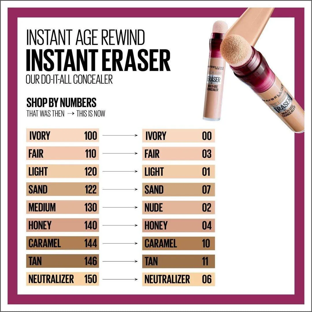 Maybelline Instant Age Rewind Eraser Multi-Use Concealer - 06 Neutralizer