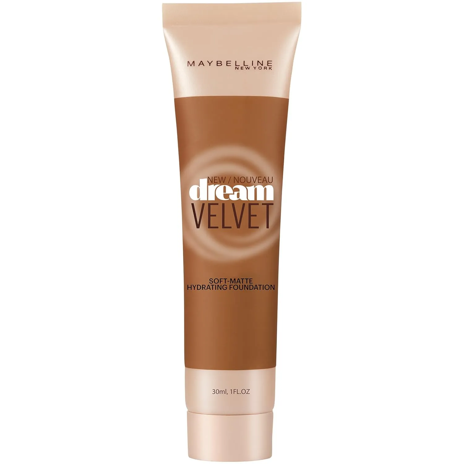 Maybelline New York Dream Velvet Soft-Matte Hydrating Foundation, Classic Coconut, 1 fl. oz.